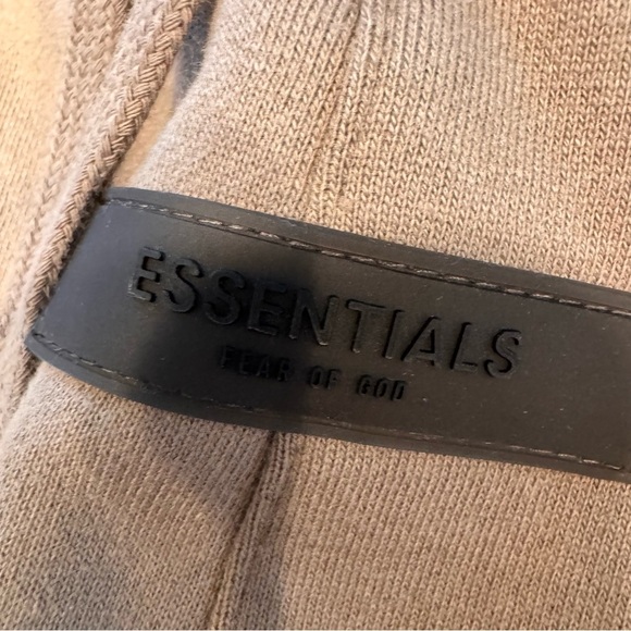 Fear of God Men’s Sweatpants Desert Taupe  Tapered Jogger  XL NWT - Picture 4 of 5